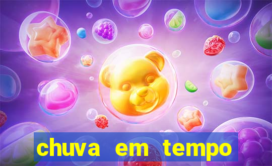 chuva em tempo real ipmet